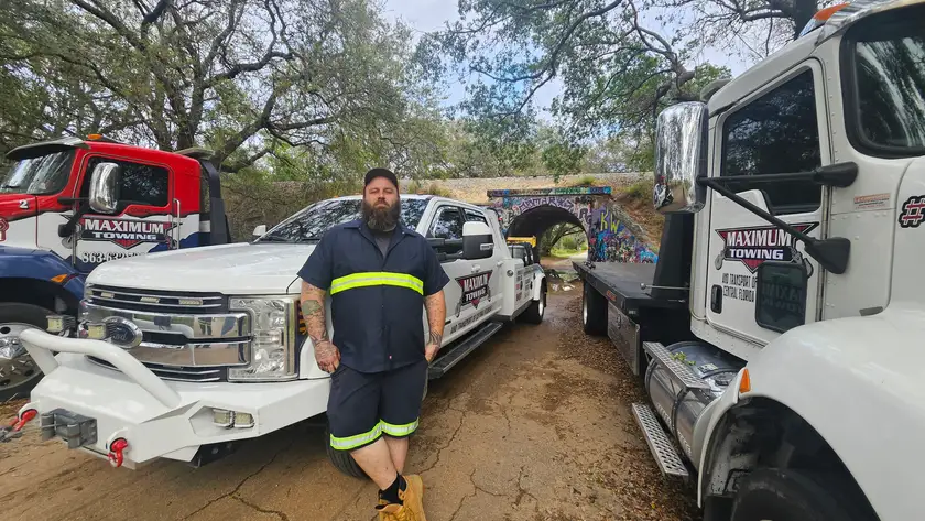 Maximum Towing team member